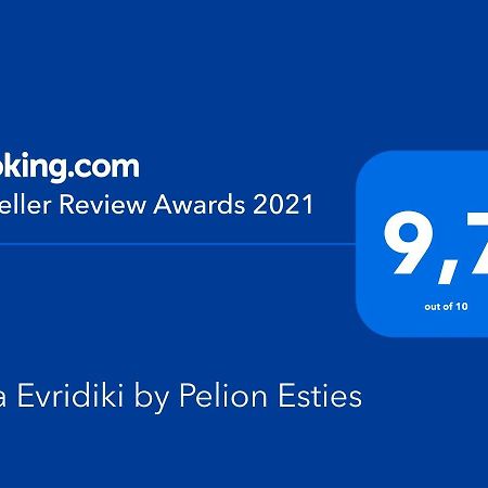 Villa Evridiki By Pelion Esties 安吉斯乔治亚斯尼拉 外观 照片