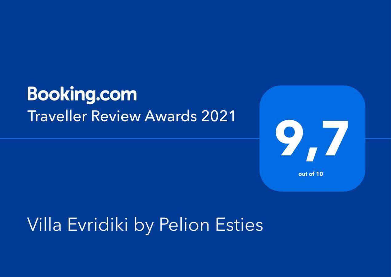 Villa Evridiki By Pelion Esties 安吉斯乔治亚斯尼拉 外观 照片