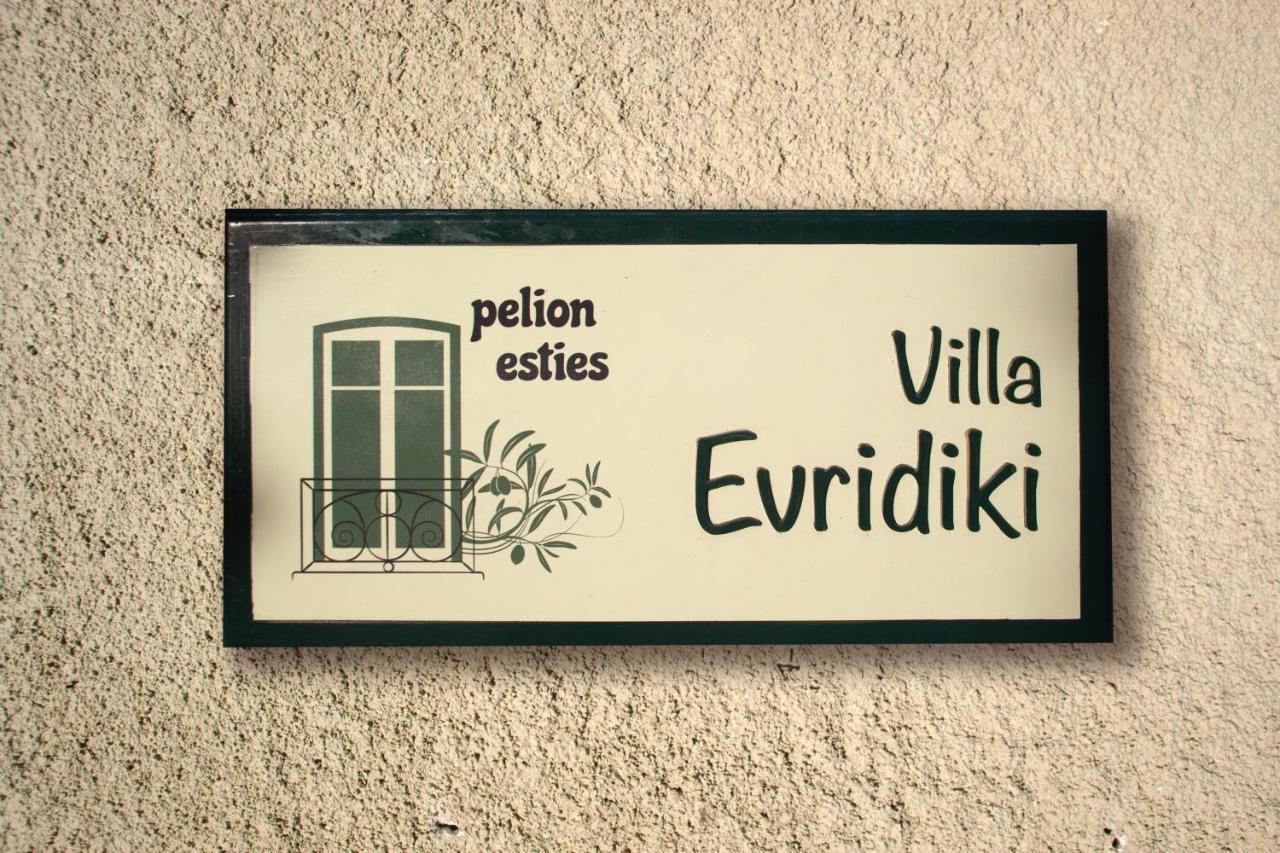 Villa Evridiki By Pelion Esties 安吉斯乔治亚斯尼拉 外观 照片